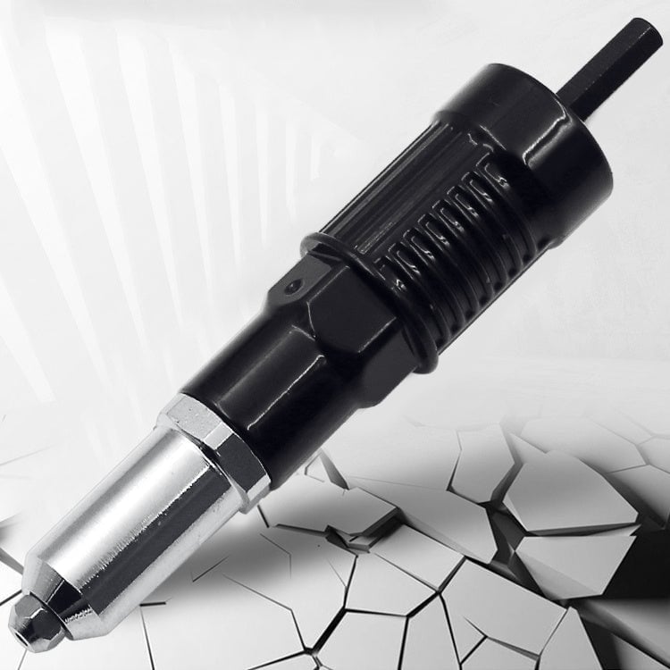 Kit Adaptateur Professionnel pour Pistolet à Rivets avec 4 Boulons de Buse